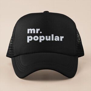 Mr. Popular Snapback Trucker Cap